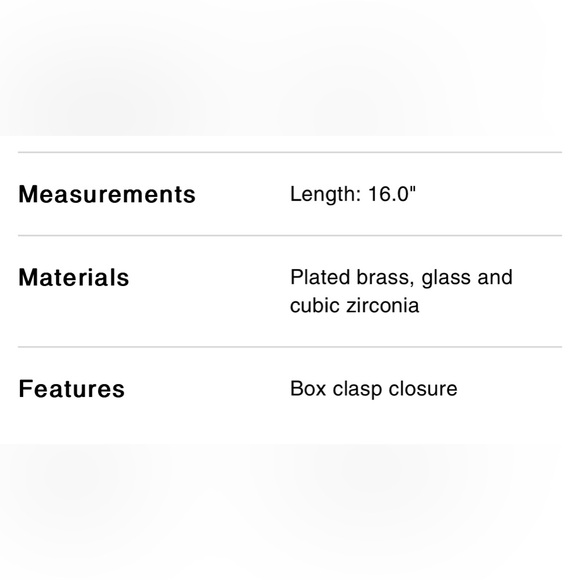 Coach Open Circle Tennis Necklace,nwt ! - Picture 4 of 6